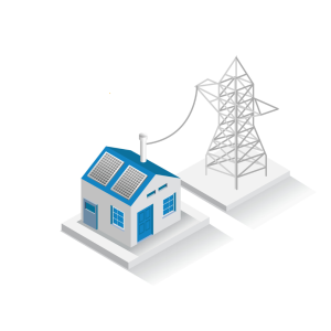 Logo : Panneaux solaires photovoltaïques avec revente du surplus EDF Obligation d'Achat en Charente-Maritime.