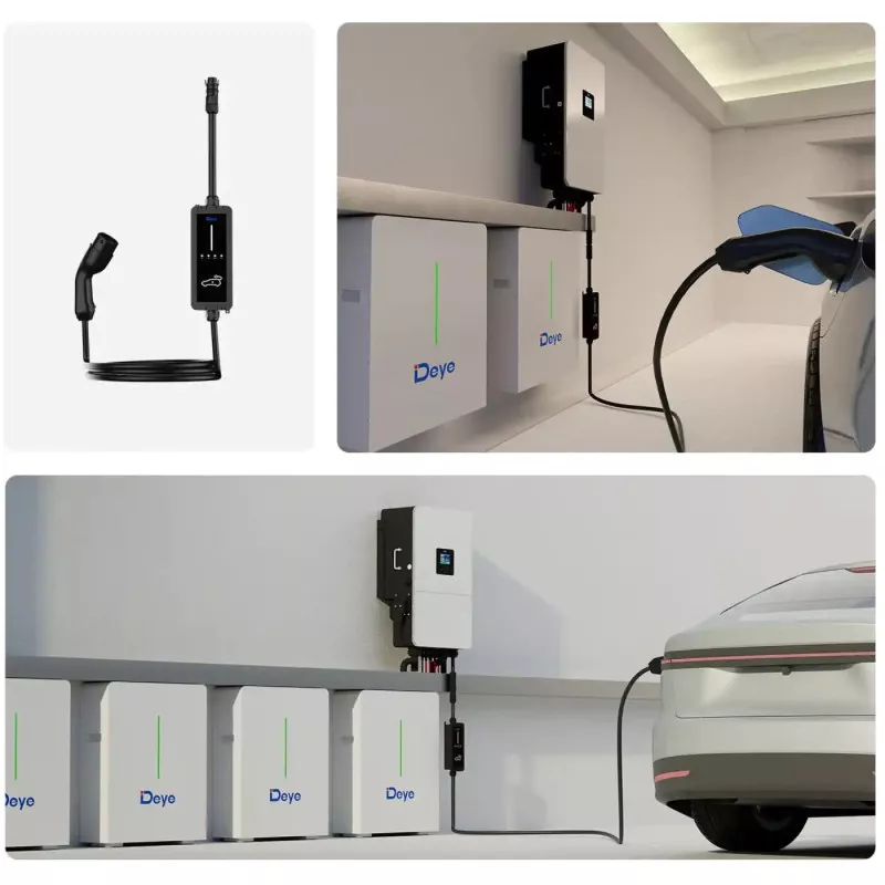 Borne de recharge Deye SUN-EVSE22K01 22kW